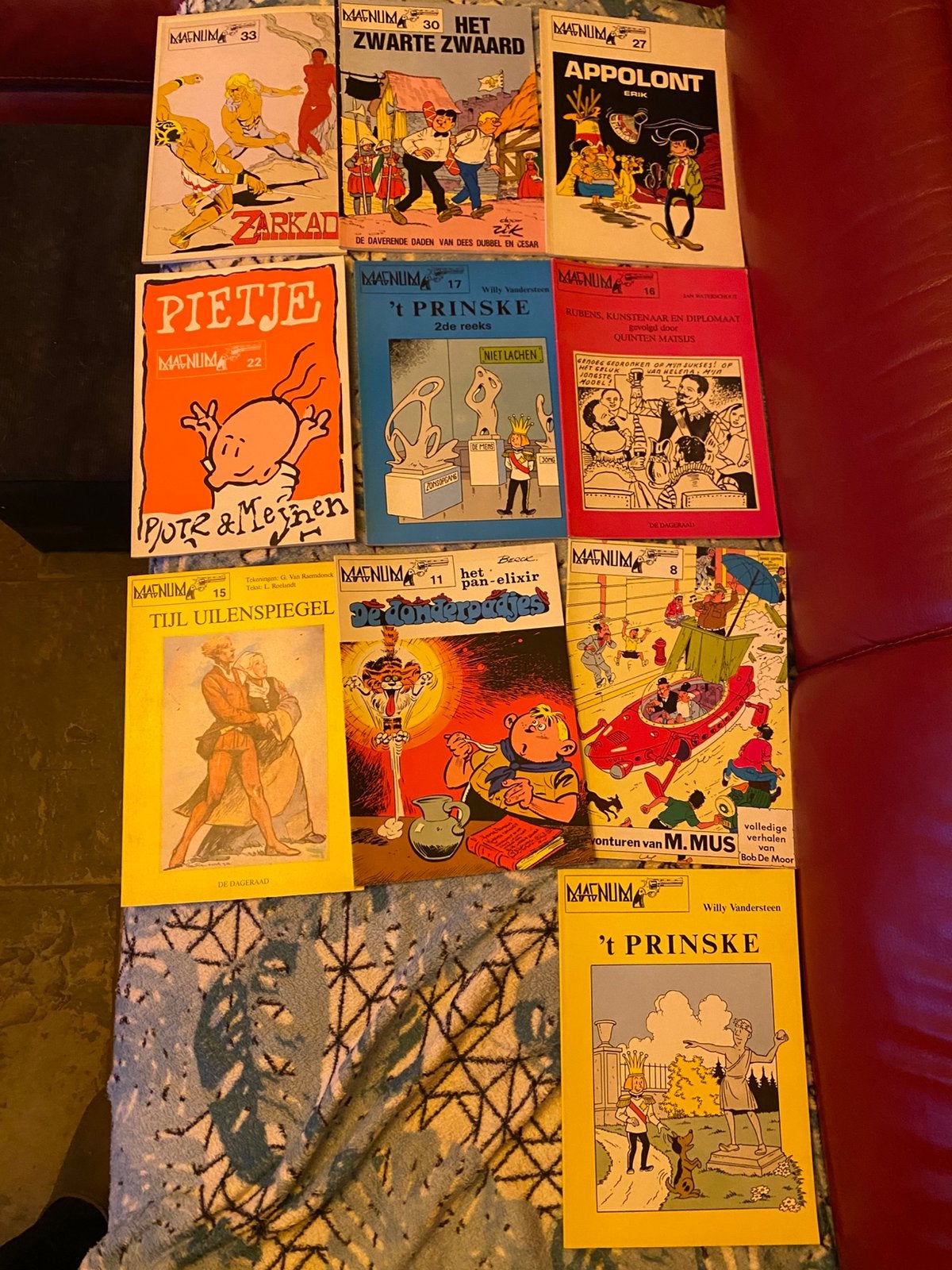 Stripboeken Magnum 10 stiks, Meerdere stripboeken, Ophalen of Verzenden, Zo goed als nieuw