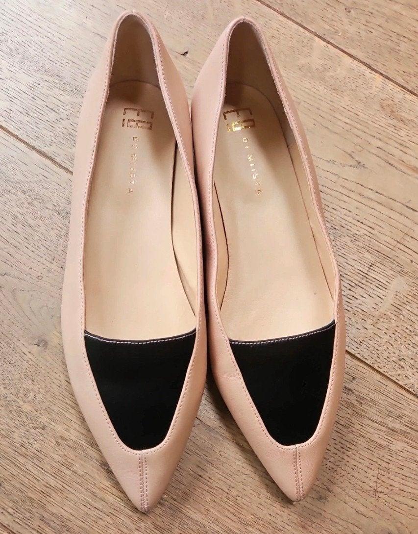 Miista pumps schoenen maat 38, Kleding | Dames, Schoenen, Pumps, Beige, Zo goed als nieuw, Miista