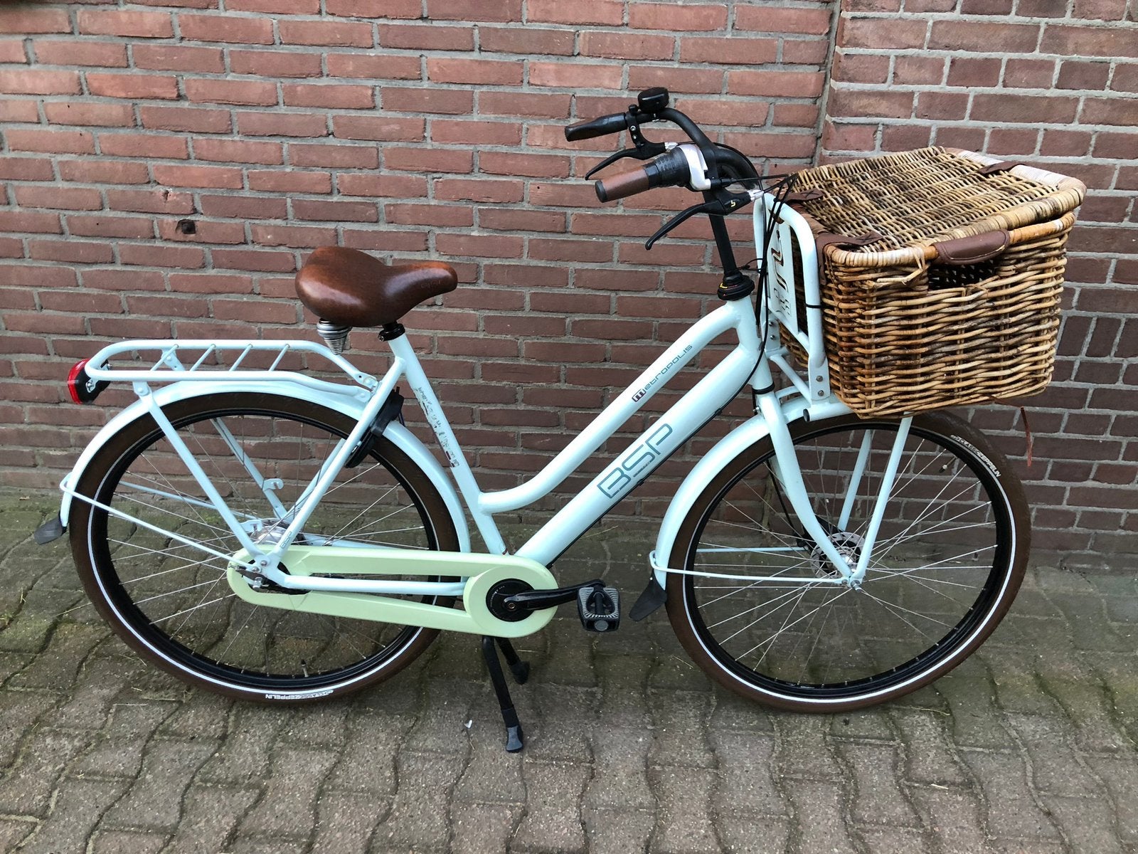 Te koop zeer mooie BSP Metropolis damesfiets 57cm 7versn, Minder dan 10 versnellingen, 56 cm of meer, Zo goed als nieuw, Ophalen