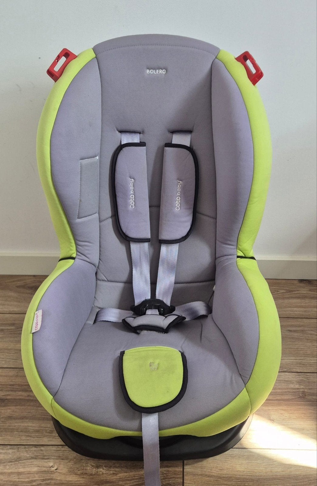 Coto Baby Bolero autostoel 9-25 kg, Kinderen en Baby's, Ophalen, 9 t/m 18 kg, Overige merken, Autogordel
