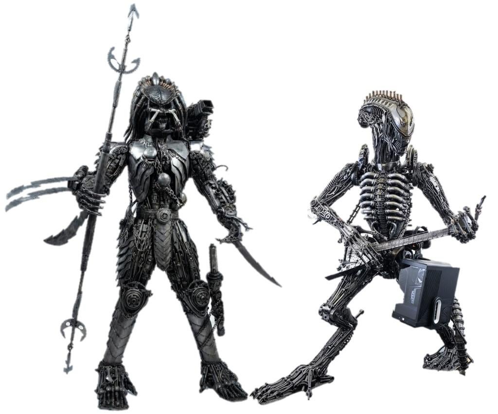 Alien en Predator levensgroot van Kreatworks!!! Beste prijs!, Antiek en Kunst, Ophalen