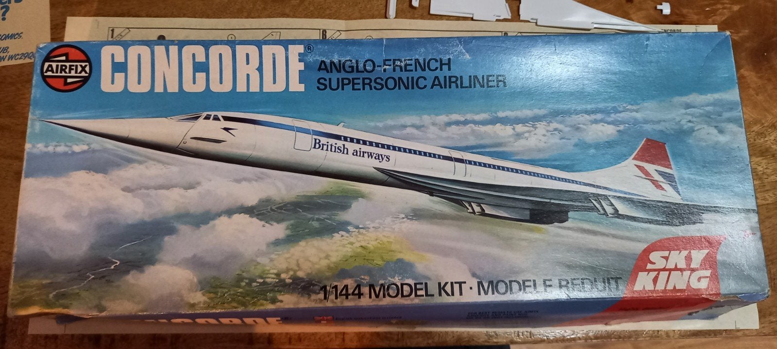 Airfix Concorde 1:144 Modelbouwkit - British Airways, Overige merken, 1:144 tot 1:200, Nieuw, Ophalen of Verzenden