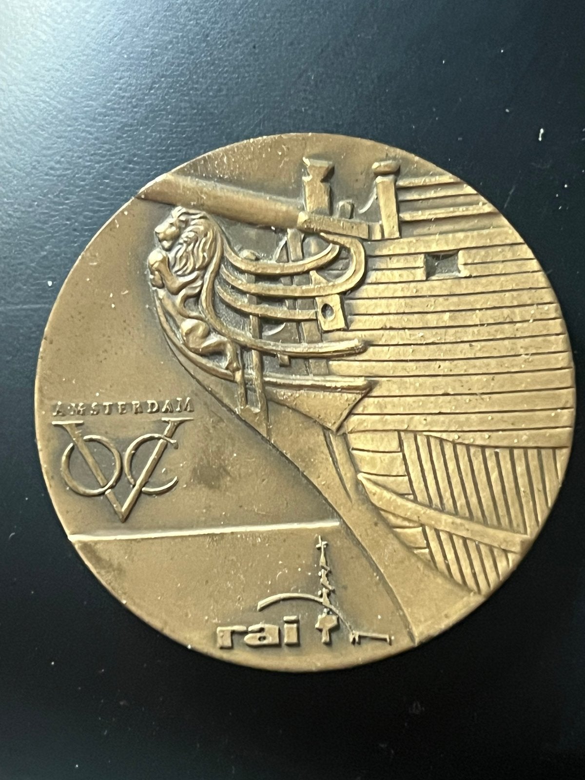Penning Sail '90 Amsterdam VOC Schip Brons, Ophalen, Brons, Nederland