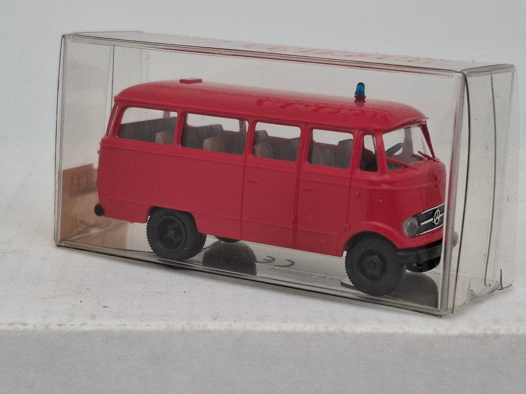 Mercedes Benz L319 busje - Brekina 1/87, Verzenden, Zo goed als nieuw, Auto, Brekina