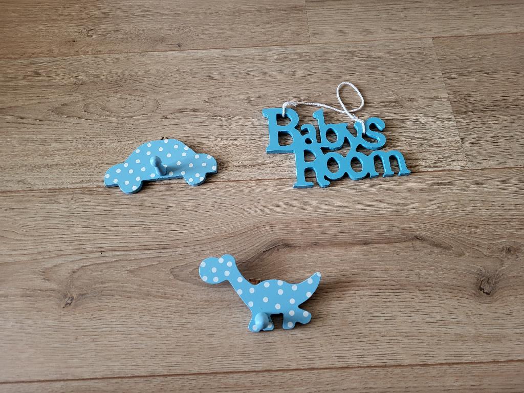 Houten decoratie kinderkamer, Kinderen en Baby's, Kinderkamer | Inrichting en Decoratie, Ophalen, Zo goed als nieuw, Wanddecoratie