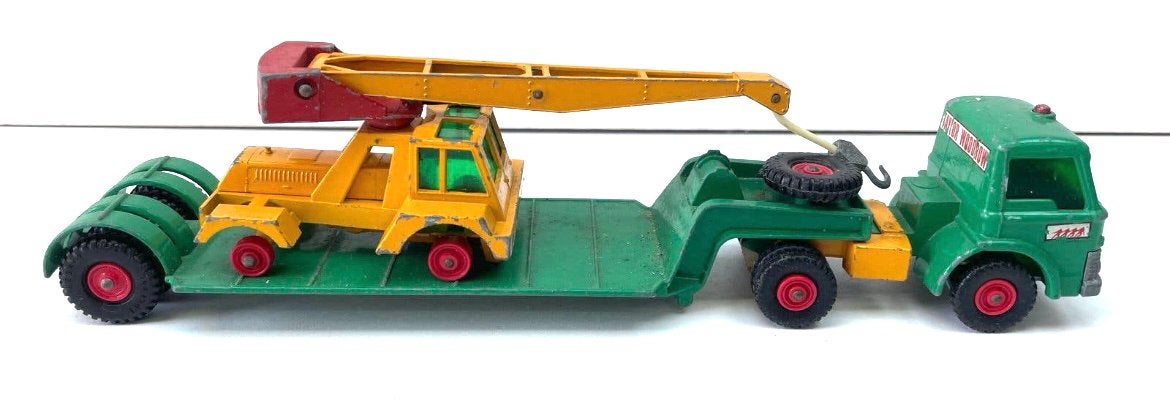 Vintage Matchbox King Size K-17 Dyson Low Loader & K-14 Kraa, Ophalen of Verzenden, Gebruikt, Auto, Matchbox