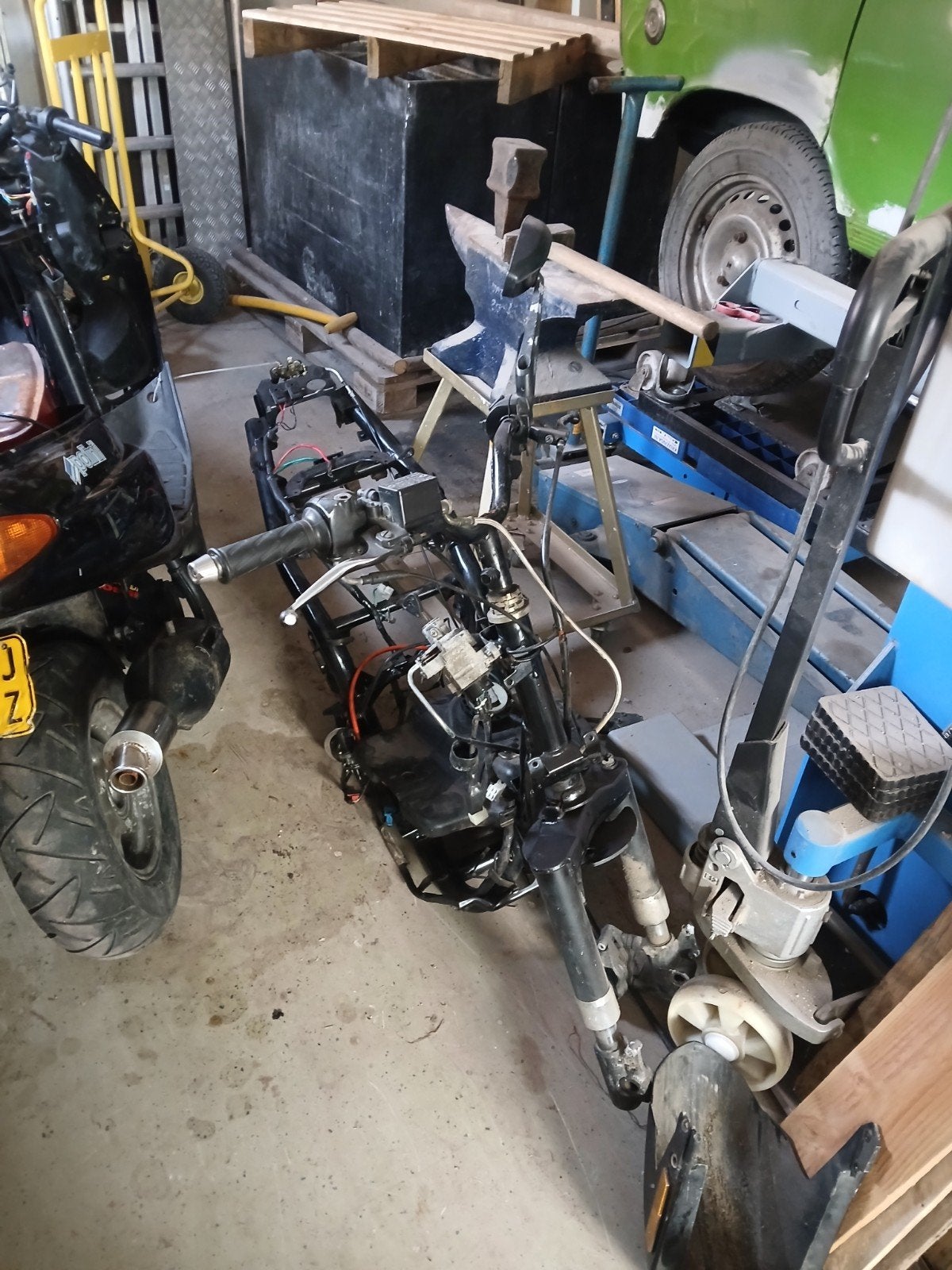 PEUGEOT SPEEDFUGHT 3 FRAME, Ophalen, Gebruikt