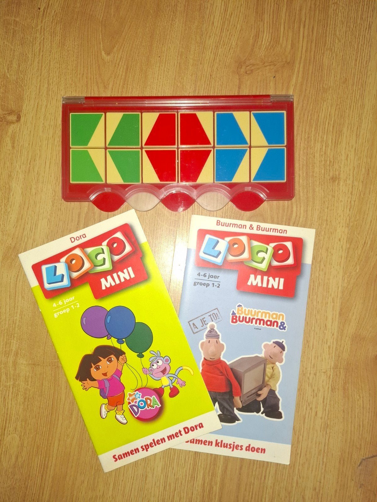 Loco Mini met Dora en Buurman & Buurman boekjes, Ophalen of Verzenden, Zo goed als nieuw, Taal en Lezen