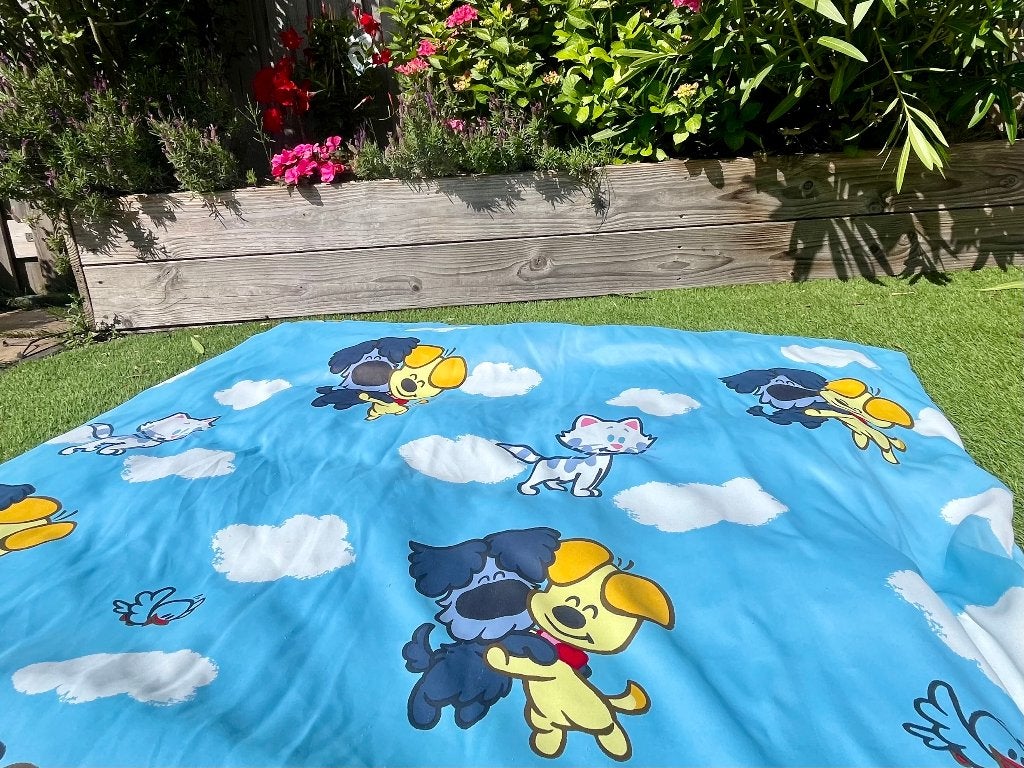 Leuk Woezel en Pip baby/peuter vloerkleed, Verzenden, Gebruikt, Overige typen