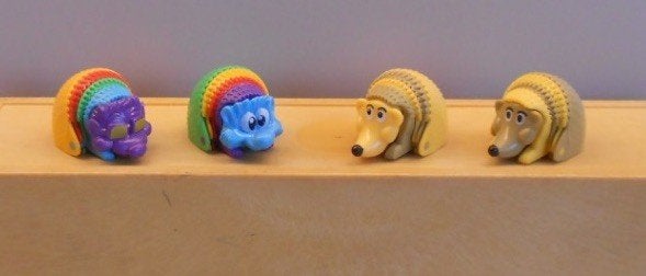 Kindersurprise Ferrero: "rol"-figuren oa Egel = 1 koop =2002, Ophalen of Verzenden, Zo goed als nieuw, Overige typen