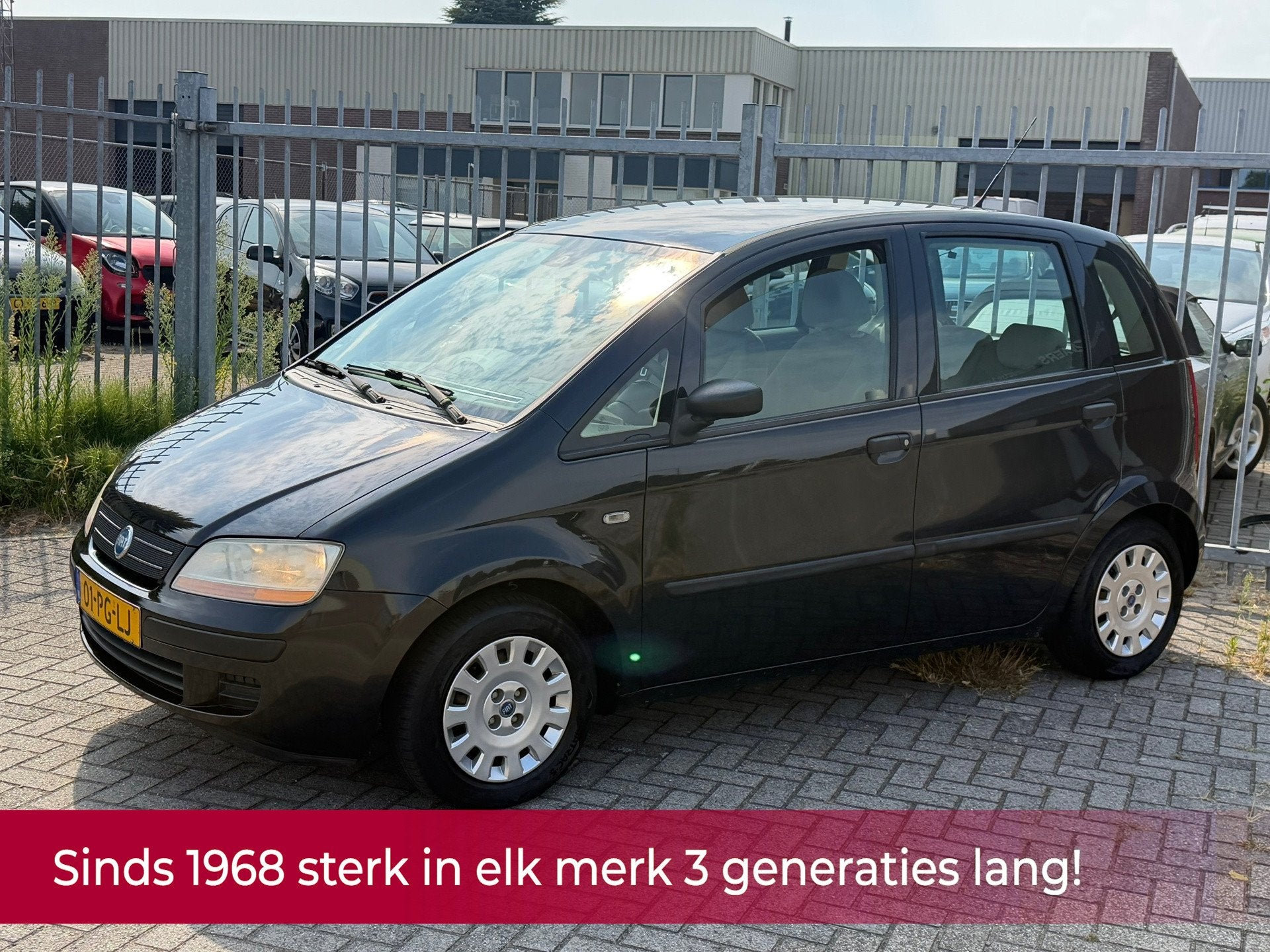 Fiat Idea 1.4-16V Active NL AUTO NAP! Airco l Cruise l Dashc, Voorwielaandrijving, 15 km/l, Idea, 400 kg