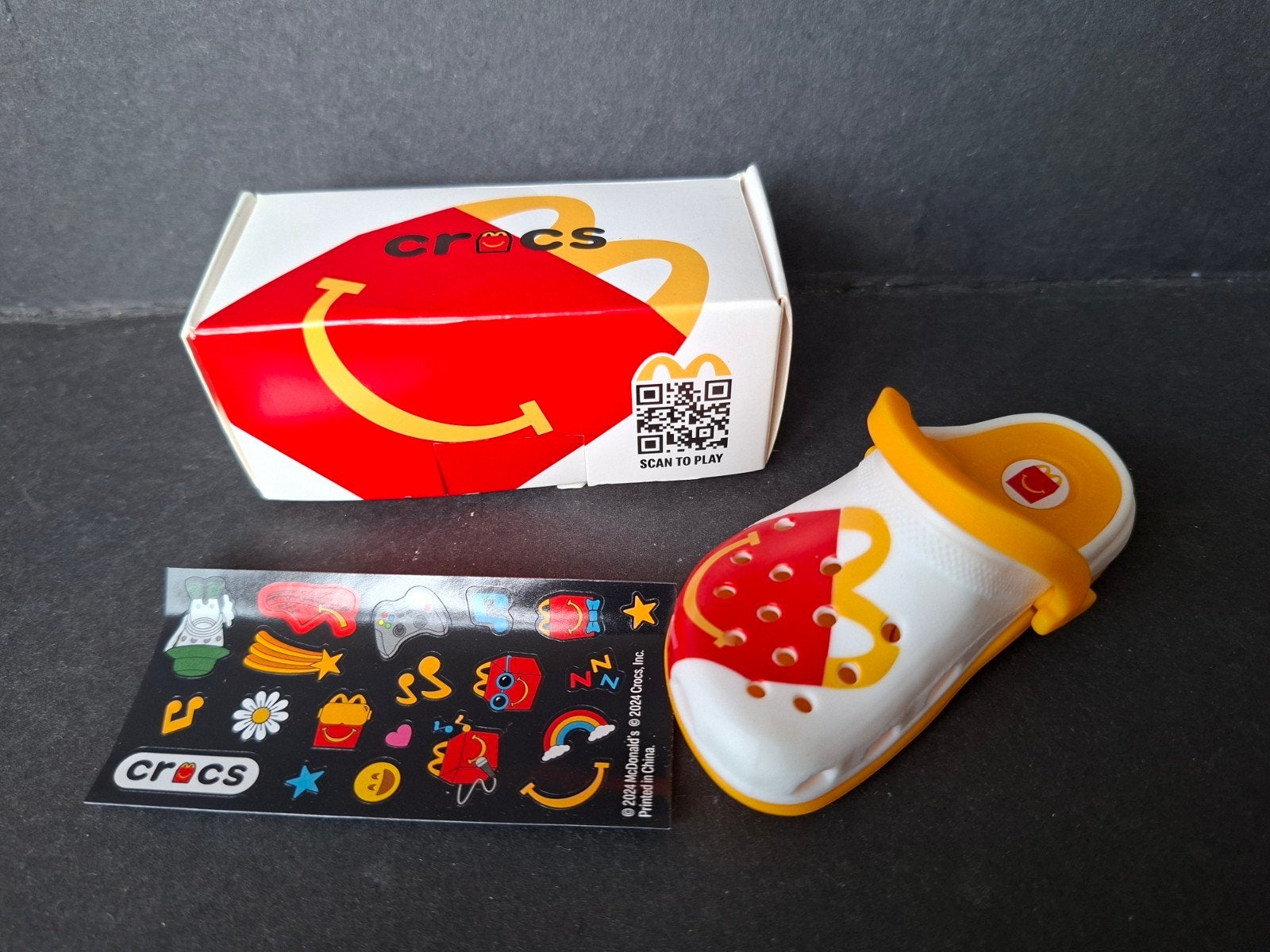Mcdonalds Mac Donalds Crocs Happy Meal Sleutelhanger NIEUW, Ophalen of Verzenden, Nieuw