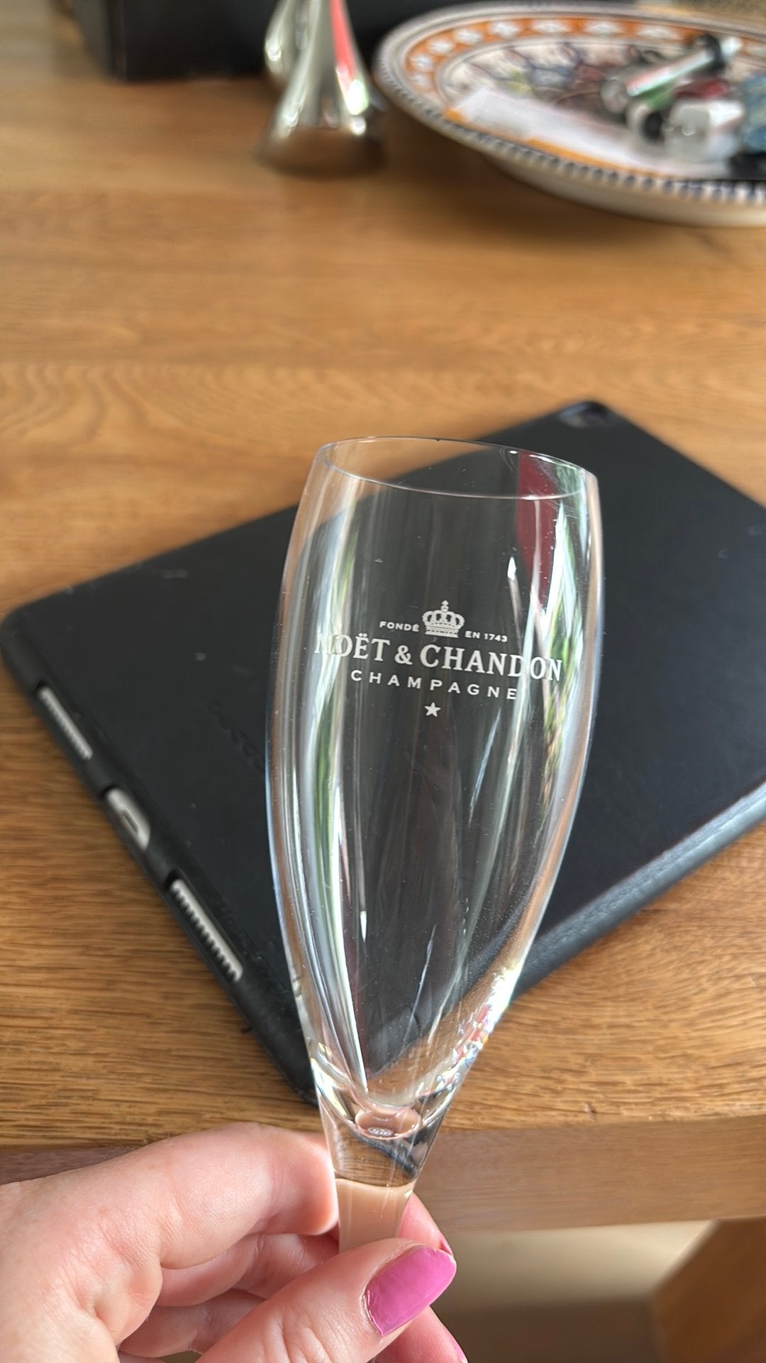 5 Moët & Chandon champagne glazen, Ophalen, Glas, Overige stijlen, Glas of Glazen