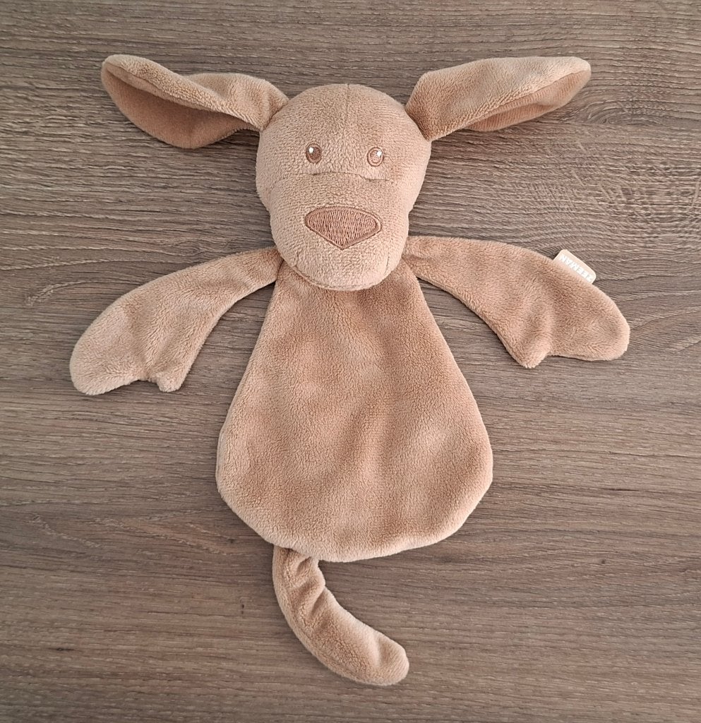 Knuffeldoekje, Knuffel van Zeeman, Bruine Hond, Bruin, Kinderen en Baby's, Overige merken, Ophalen of Verzenden, Zo goed als nieuw