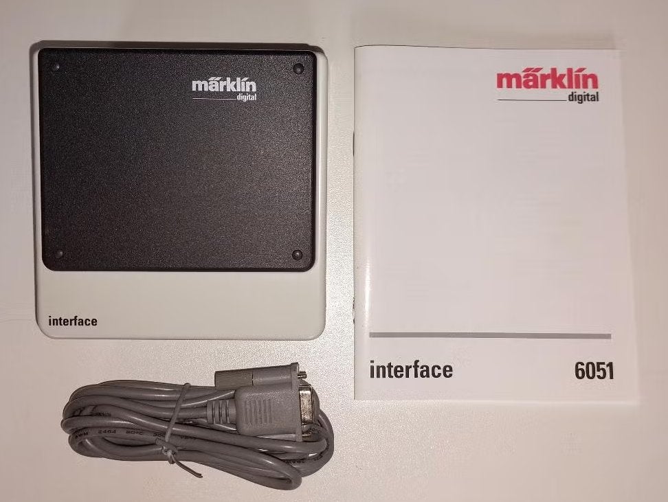 Marklin 6051 Interface verbindingsapparaat naar PC in ovp, Hobby en Vrije tijd, Ophalen of Verzenden, Zo goed als nieuw, Märklin