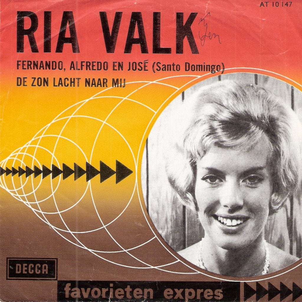 Ria Valk/Fernando, Alfredo en Jose (Santo Domingo) Fav Expr, Ophalen, Gebruikt, Nederlandstalig