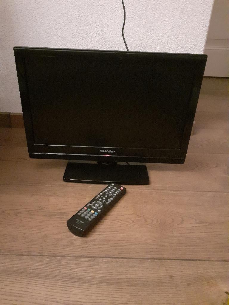 Sharp Colour TV LC 19S7E-BK, Ophalen, Gebruikt, 50 Hz, 40 tot 60 cm