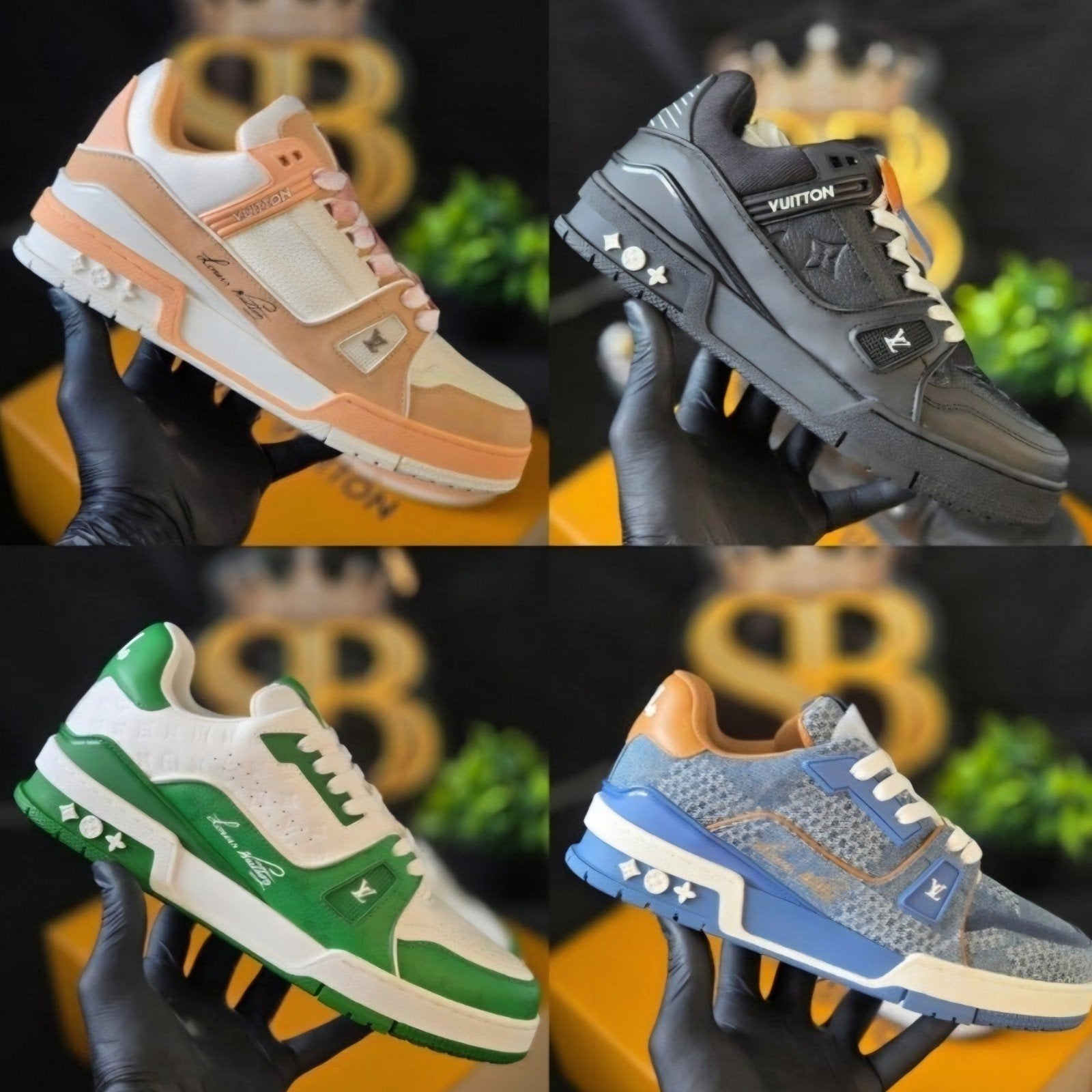 Louis Vuitton Sneakers trainers - Diverse kleuren en maten, Overige kleuren, Verzenden, Louis Vuitton, Sneakers of Gympen