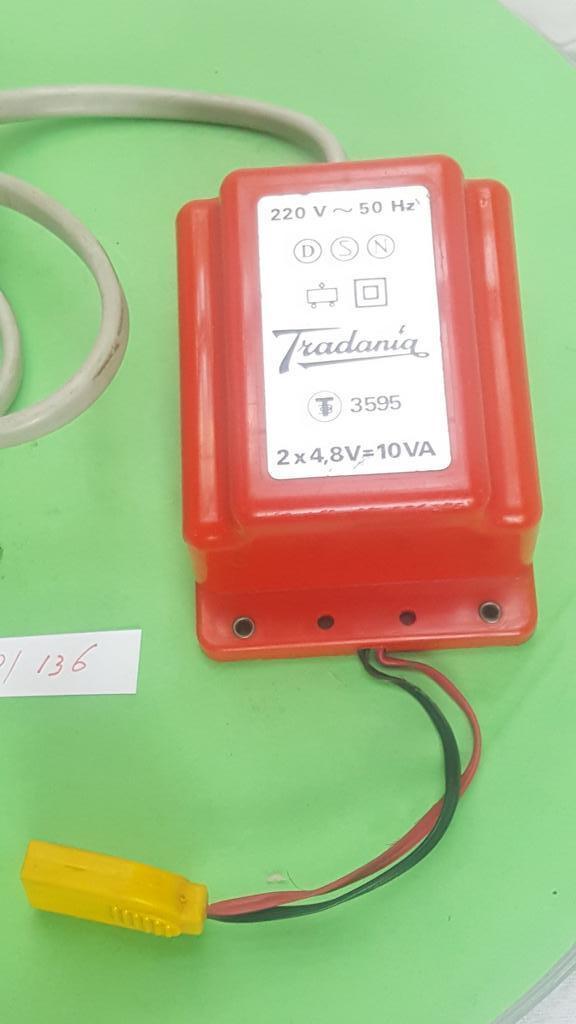 Tradanig Transformator 2x 4,8v 10va, Overige merken, Transformator of Voeding, Gebruikt, Gelijkstroom