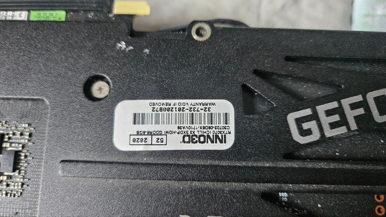 Inno3D iChill GeForce RTX 3070 GDDR6X Videokaart, Computers en Software, Videokaarten, Ophalen of Verzenden