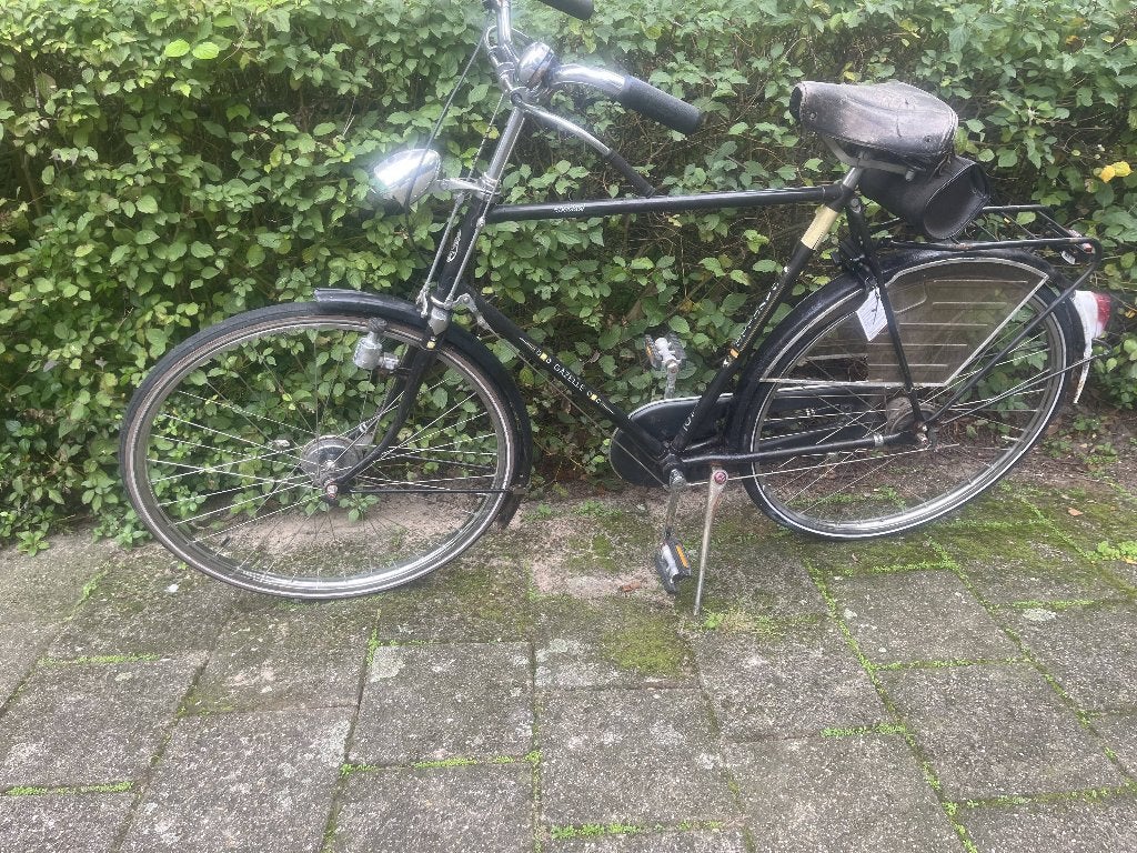 herenfiets, Gebruikt, Versnellingen, Ophalen of Verzenden, 65 cm of meer