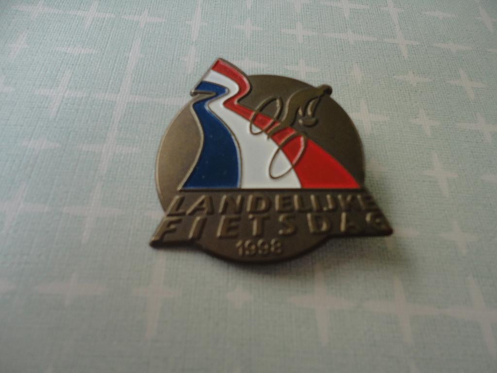 speld, ANWB landelijke Fietsdag 1998, Verzamelen, Speldjes, Pins en Buttons, Verzenden, Zo goed als nieuw, Overige onderwerpen