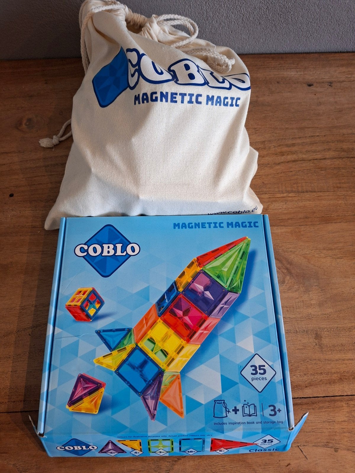 Coblo Magnetic Magic Bouwset - 35 Stuks, Ophalen of Verzenden, Zo goed als nieuw