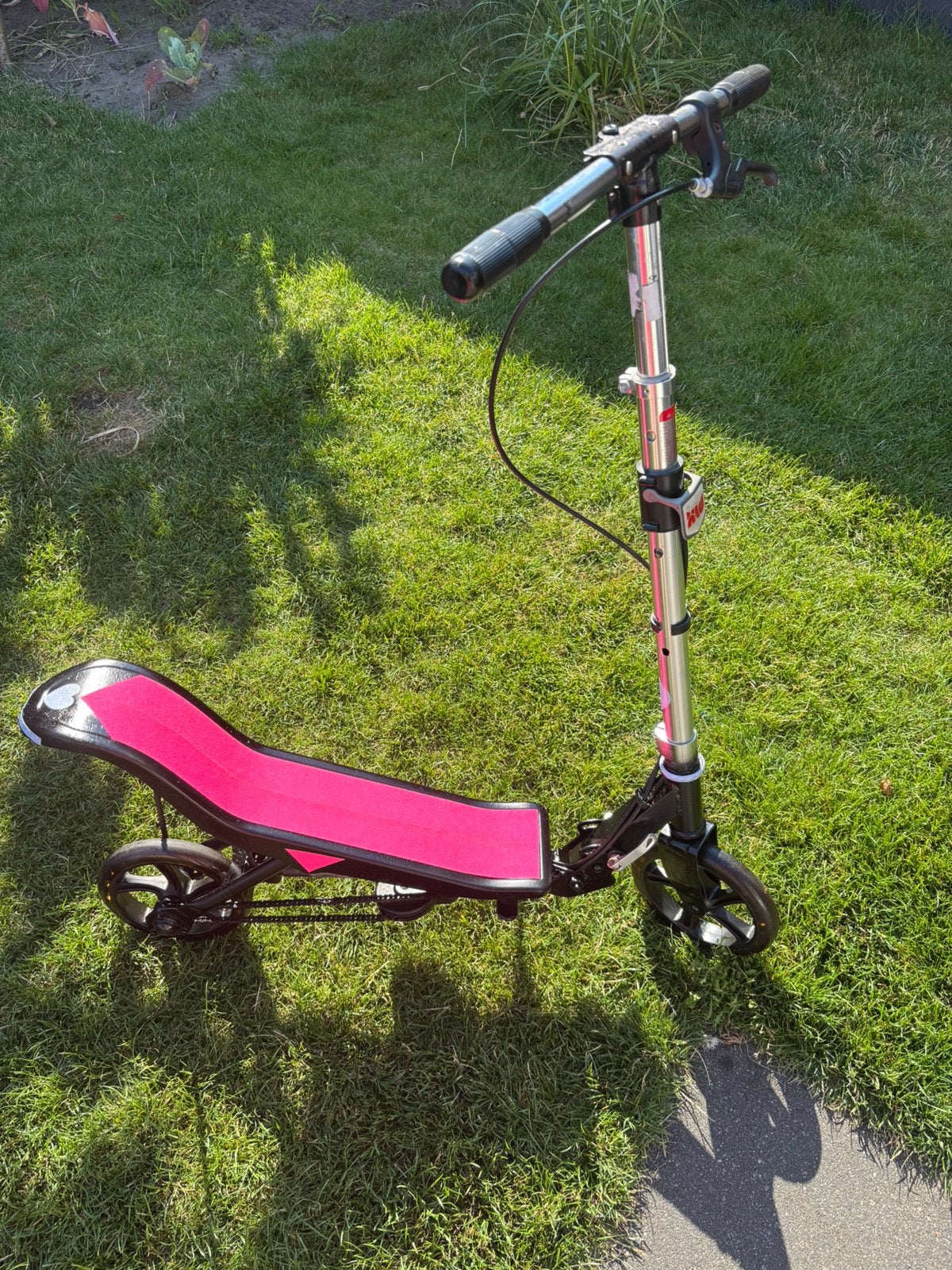 Nette Space Scooter X580 zwart roze met glitter, Ophalen of Verzenden, Zo goed als nieuw, Overige typen