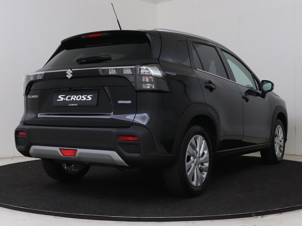 Suzuki S-Cross 1.4 Boosterjet Select Smart Hybrid | Privacy, Auto's, Suzuki, Voorwielaandrijving, 12 maanden, Stof, Zwart