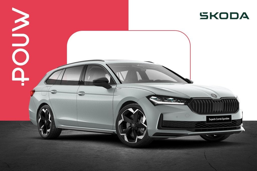 Skoda Superb Combi 1.5 TSI 204pk PHEV Sportline Business | 1, Auto's, Skoda, 12 maanden, 1498 cc, Euro 6, 4 cilinders