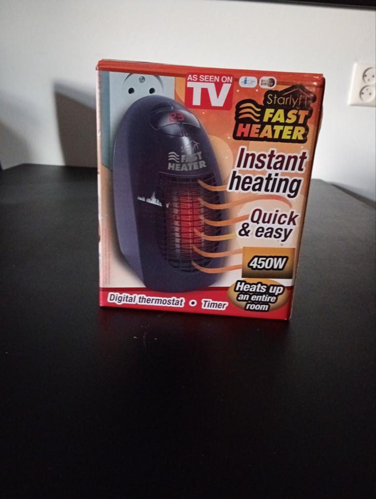 Starlyf Fast Heater: Compacte en snelle verwarming, Ophalen of Verzenden