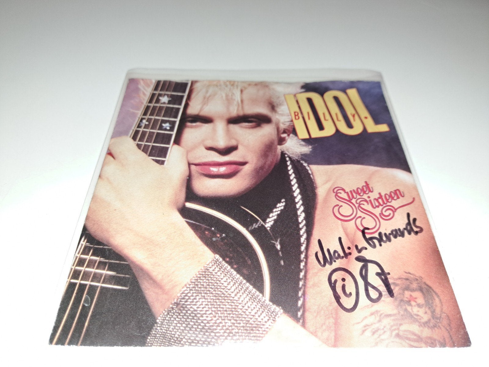 7" Billy Idol : Sweet sixteen, Verzenden, Gebruikt, Pop