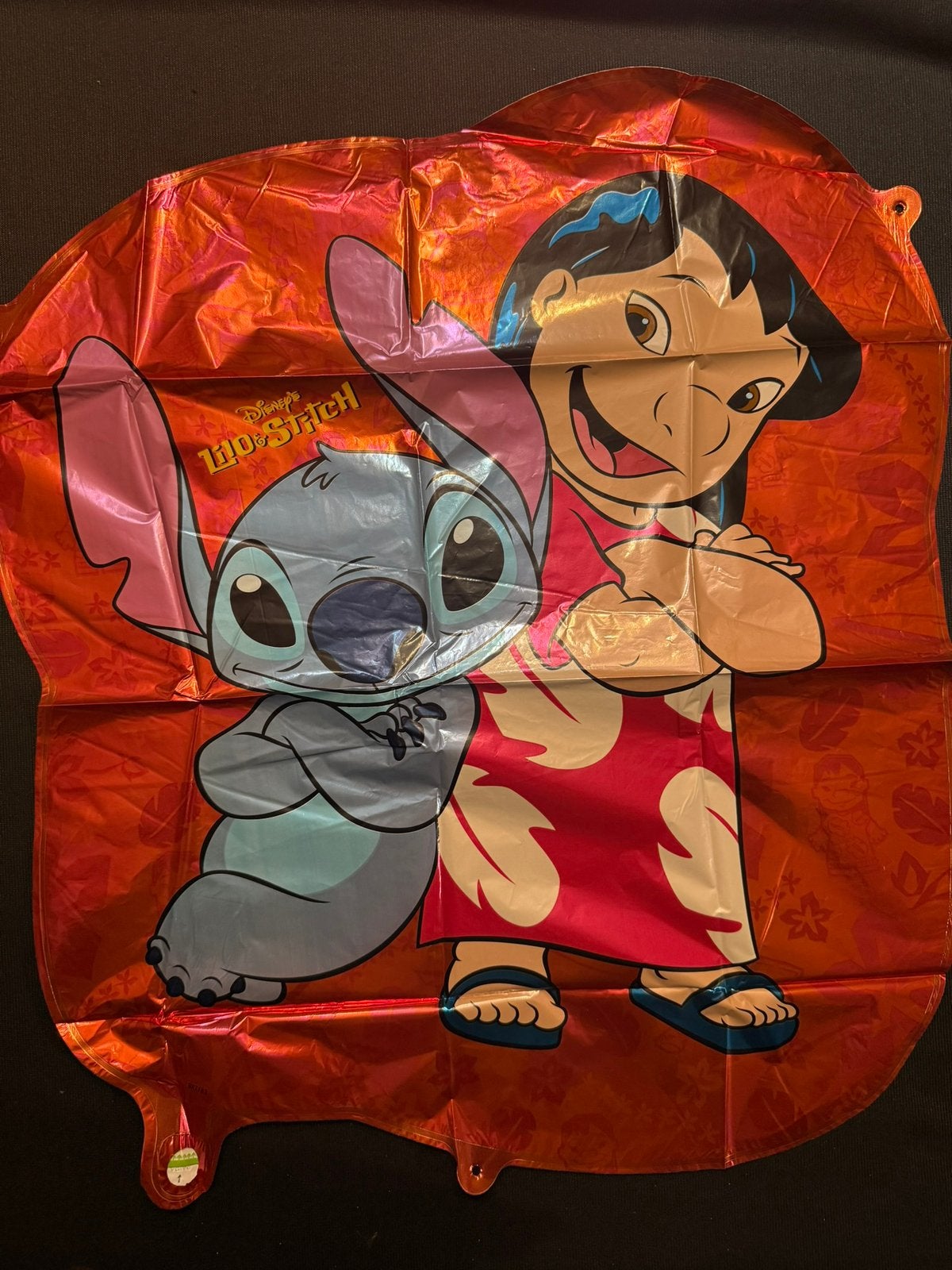 Lilo en Stitch folie ballon figuur, Ophalen of Verzenden, Nieuw, Versiering, Verjaardag