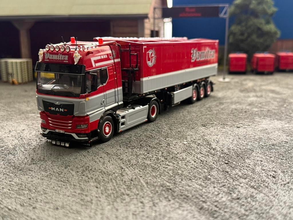 Tekno vamitra m.a.n, Hobby en Vrije tijd, Modelauto's | 1:50, Tekno, Nieuw, Tekno, Bus of Vrachtwagen