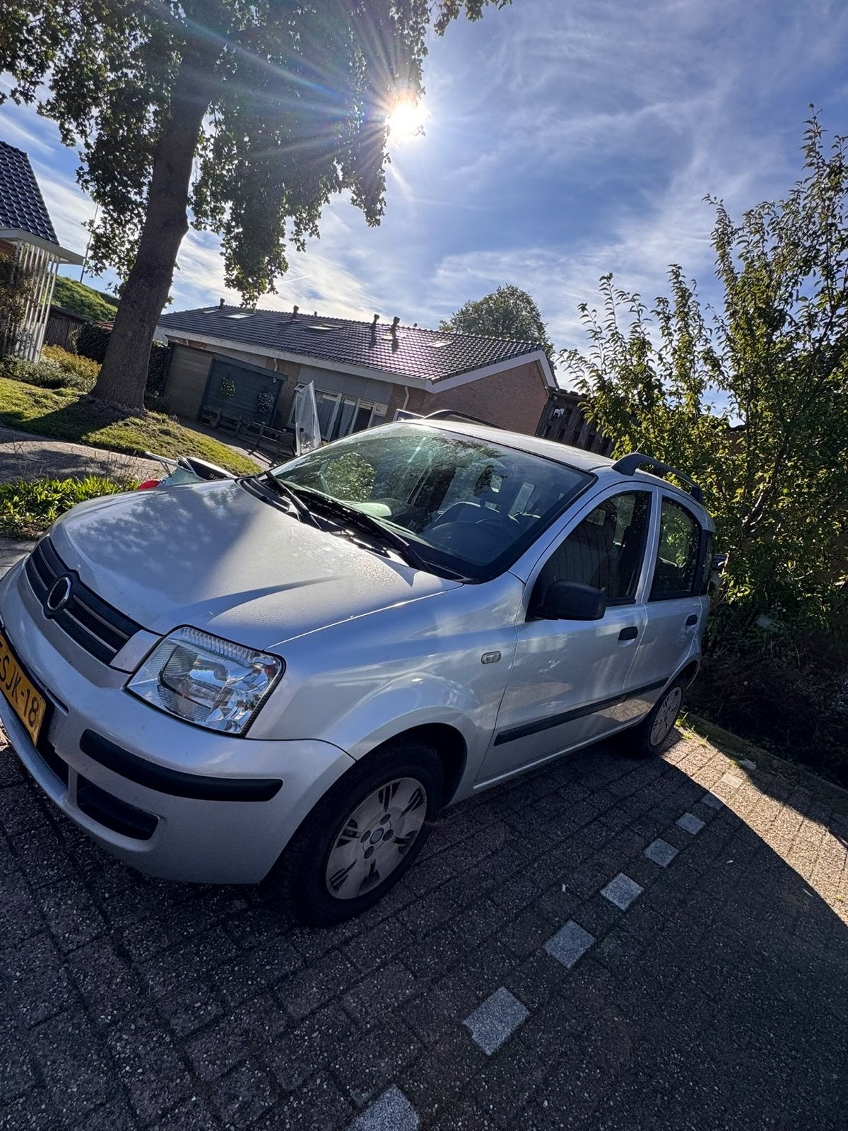 Fiat Panda 1.2 44KW 60PK 2008 Grijs, Voorwielaandrijving, 1242 cc, 400 kg, Handgeschakeld