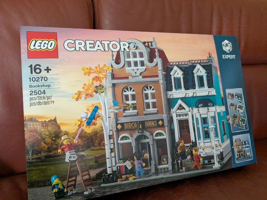 Lego 10270 Boekenwinkel nw sealed ongeopend Creator expert, Lego, Nieuw, Ophalen of Verzenden, Ongeopend/sealed