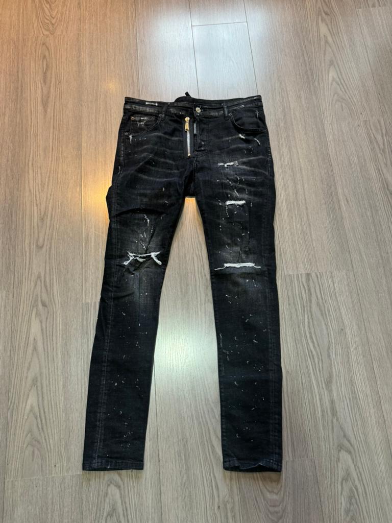 Dsquared2 broek zwart heren nieuw Maat W36/W38, Ophalen of Verzenden, Zo goed als nieuw, Zwart, W36 - W38 (confectie 52/54)