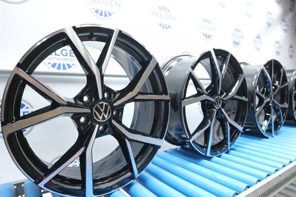 19-inch originele VW Golf 8 Estoril R-Line  velgen 5x112, 19 inch, Velg(en), -, -