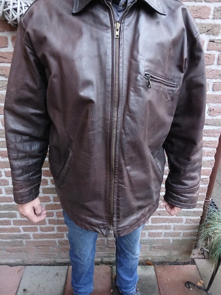 Pilotenjack, Ophalen, Gedragen, Overige maten, Bruin