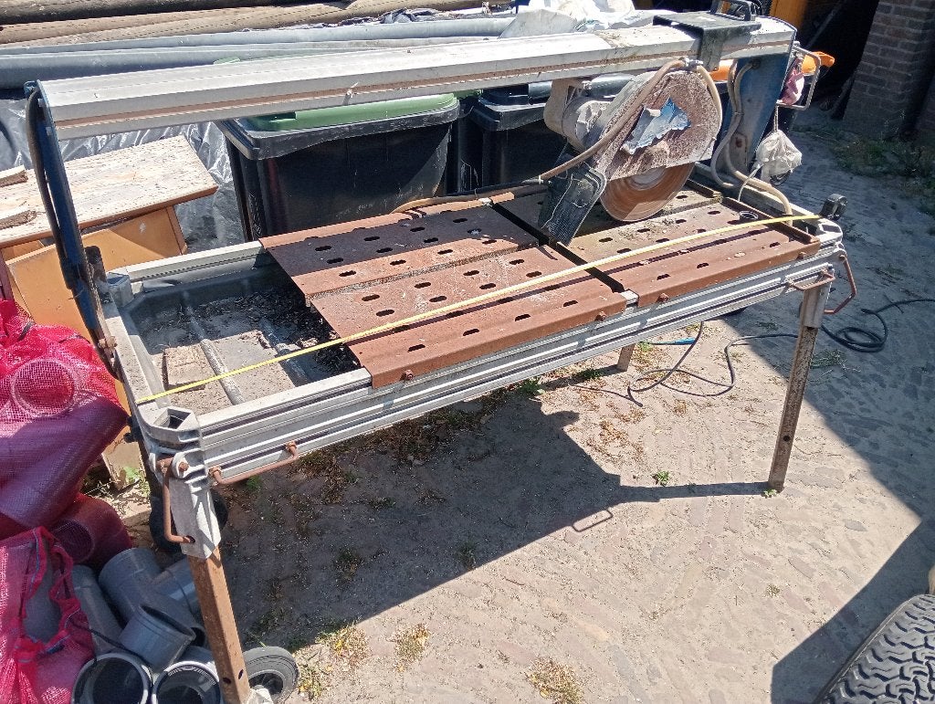 Carat 3512 Laser Tegelzaag met nieuwe waterpomp, Ophalen, Gebruikt, 70 mm of meer, Overige typen
