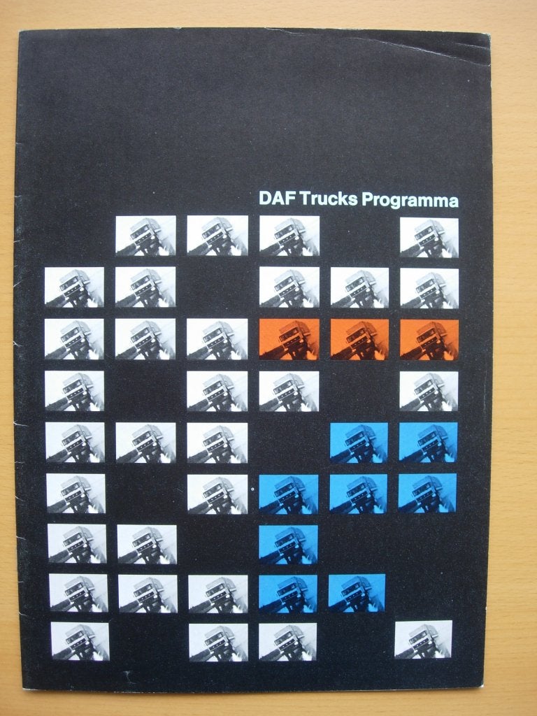DAF Truck Programma 1976 - NL 2800 2200 2000 1800 1600 1400, Boeken, Ophalen of Verzenden, Zo goed als nieuw, Overige merken, DAF