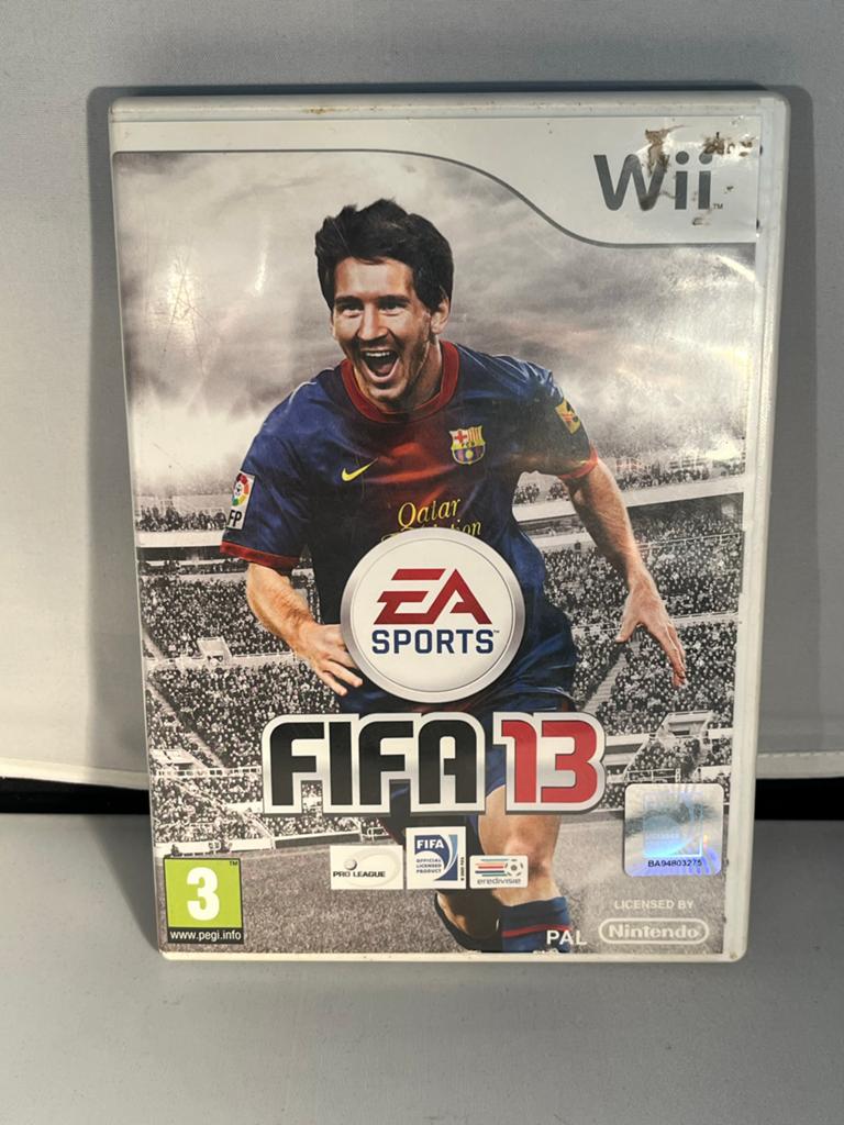 FIFA 13 voor Nintendo Wii - Voetbalplezier met Messi, Gebruikt, 2 spelers, Eén computer, Ophalen of Verzenden
