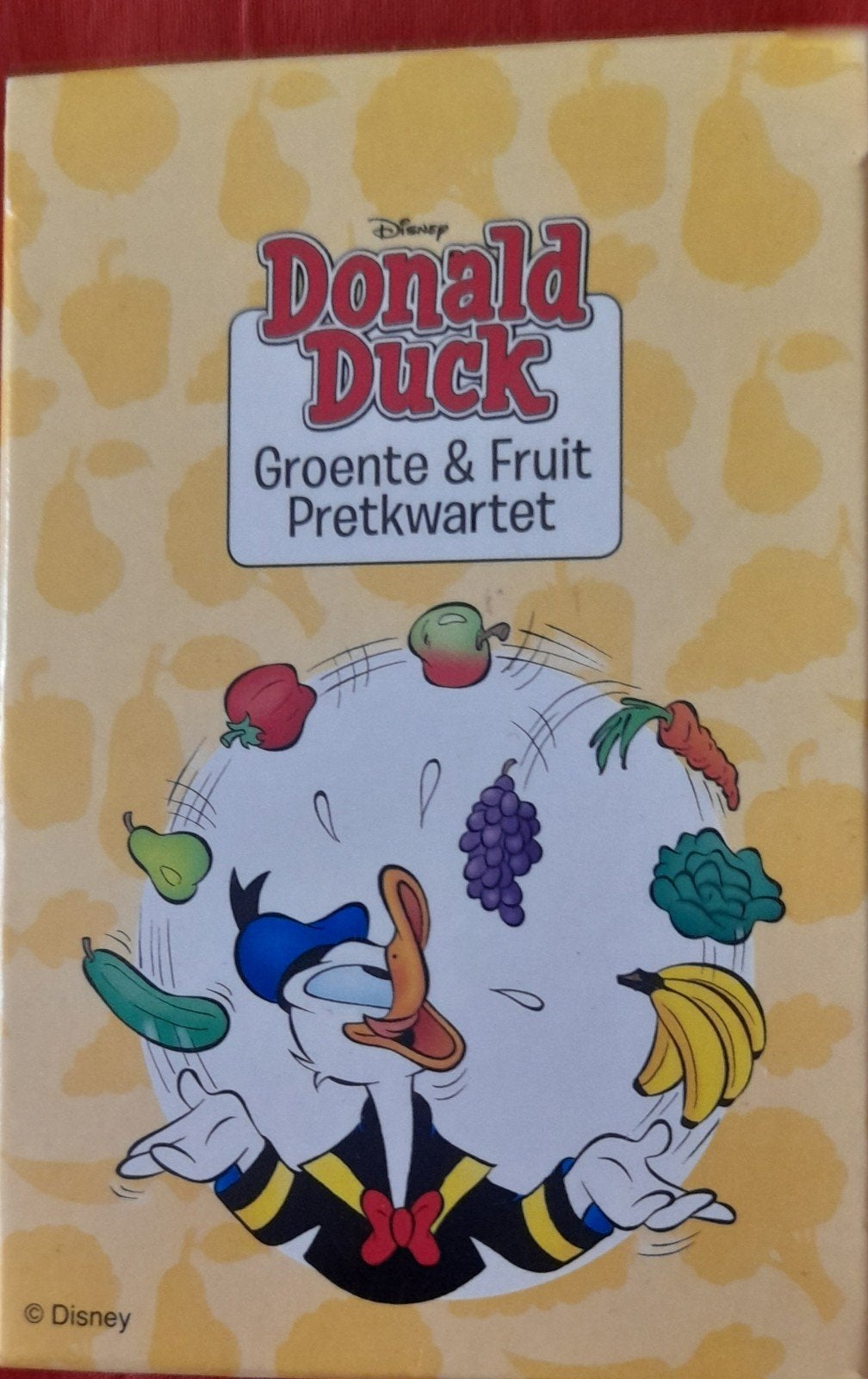 Donald Duck Groente & Fruit Pretkwartet - Disney Kwartetspel, Vijf spelers of meer, Ophalen, Gebruikt, Disney