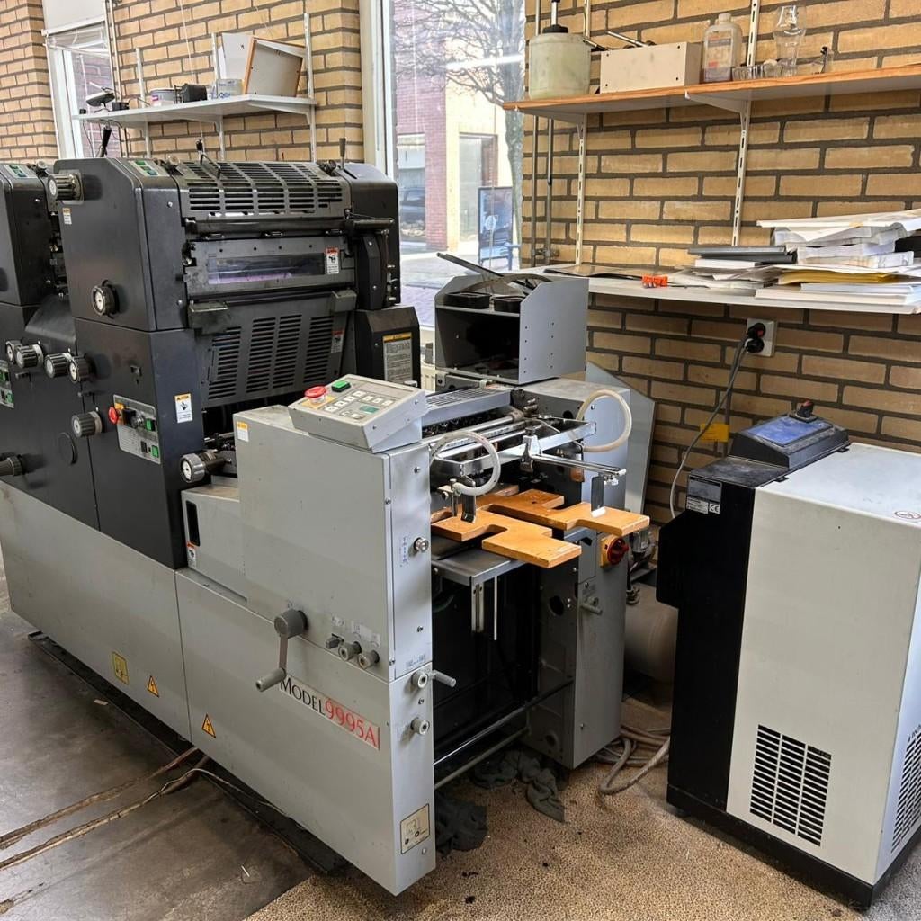 AB DICK 9995A Offsetpers, Ophalen, Gebruikt