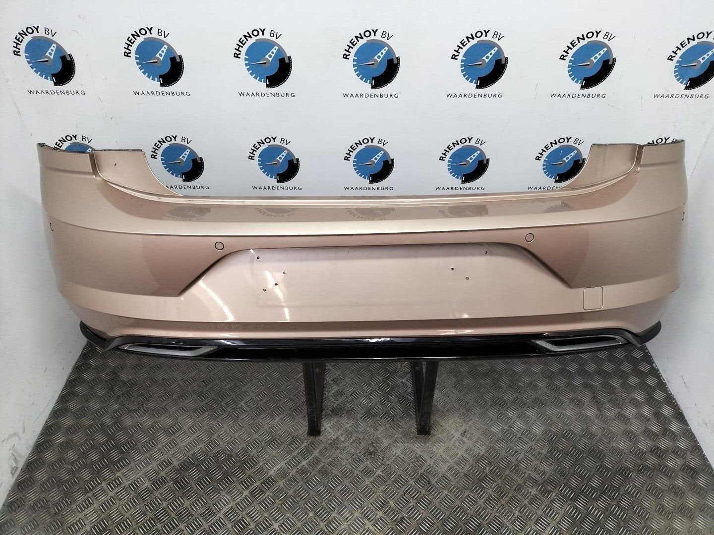 VOLKSWAGEN POLO AW1 1.0 TSI Comfortline  BUMPER ACHTER 2018, Gebruikt, Ophalen of Verzenden, Achter, Bumper