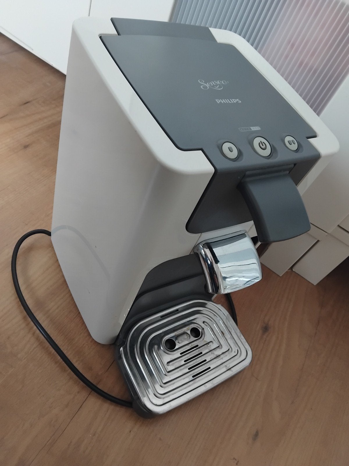 Senseo koffieautomaat koffieapparaat wit, Witgoed en Apparatuur, Koffiemachine, Ophalen of Verzenden, Zo goed als nieuw, 4 tot 10 kopjes