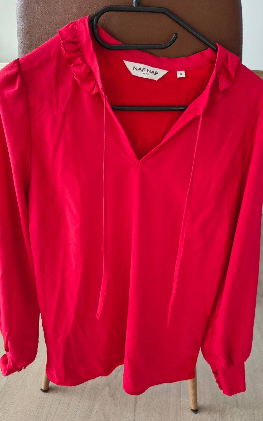 Nieuw Naf Naf shirt, rood maat M, kerst, Kleding | Dames, Ophalen of Verzenden, Nieuw, Rood