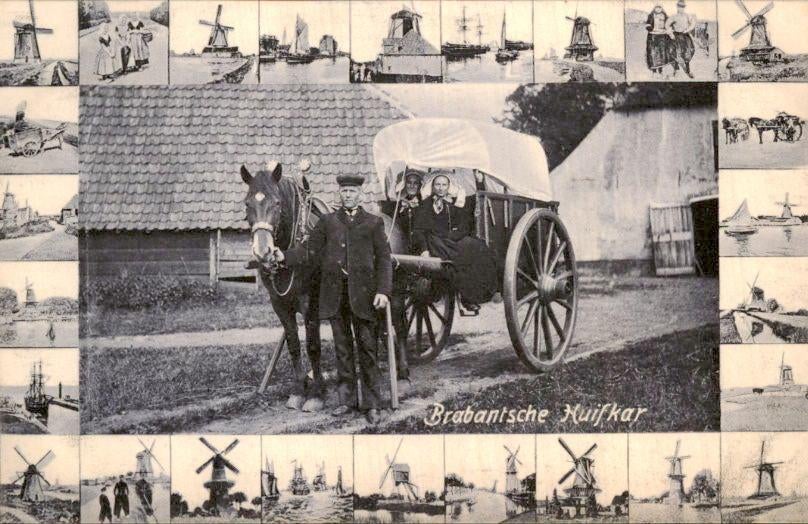 Brantsche Huifkar, Ophalen of Verzenden, Voor 1920, Ongelopen, Noord-Brabant
