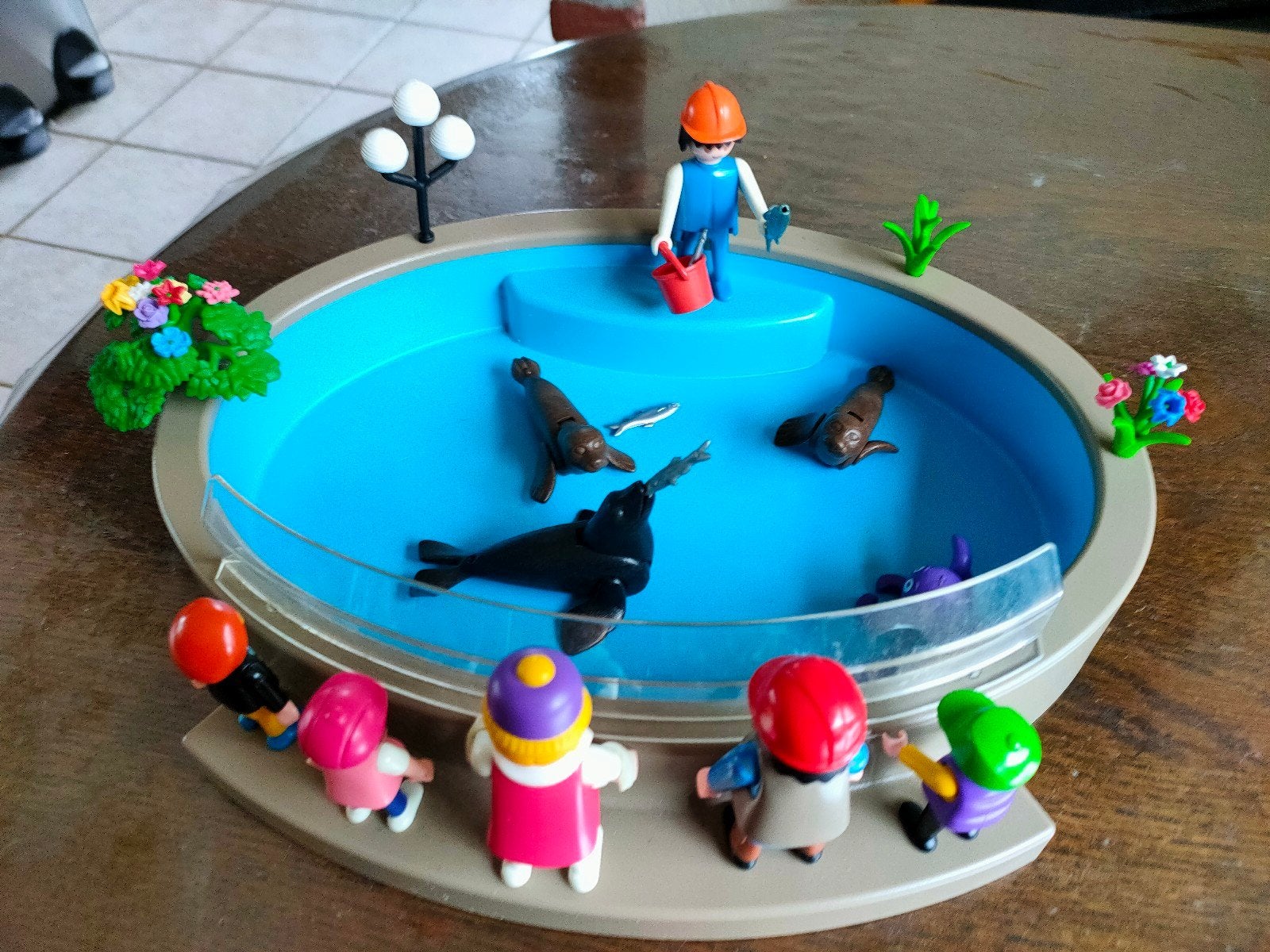 Zeehonden bassin, Kinderen en Baby's, Speelgoed | Playmobil, Ophalen of Verzenden, Zo goed als nieuw