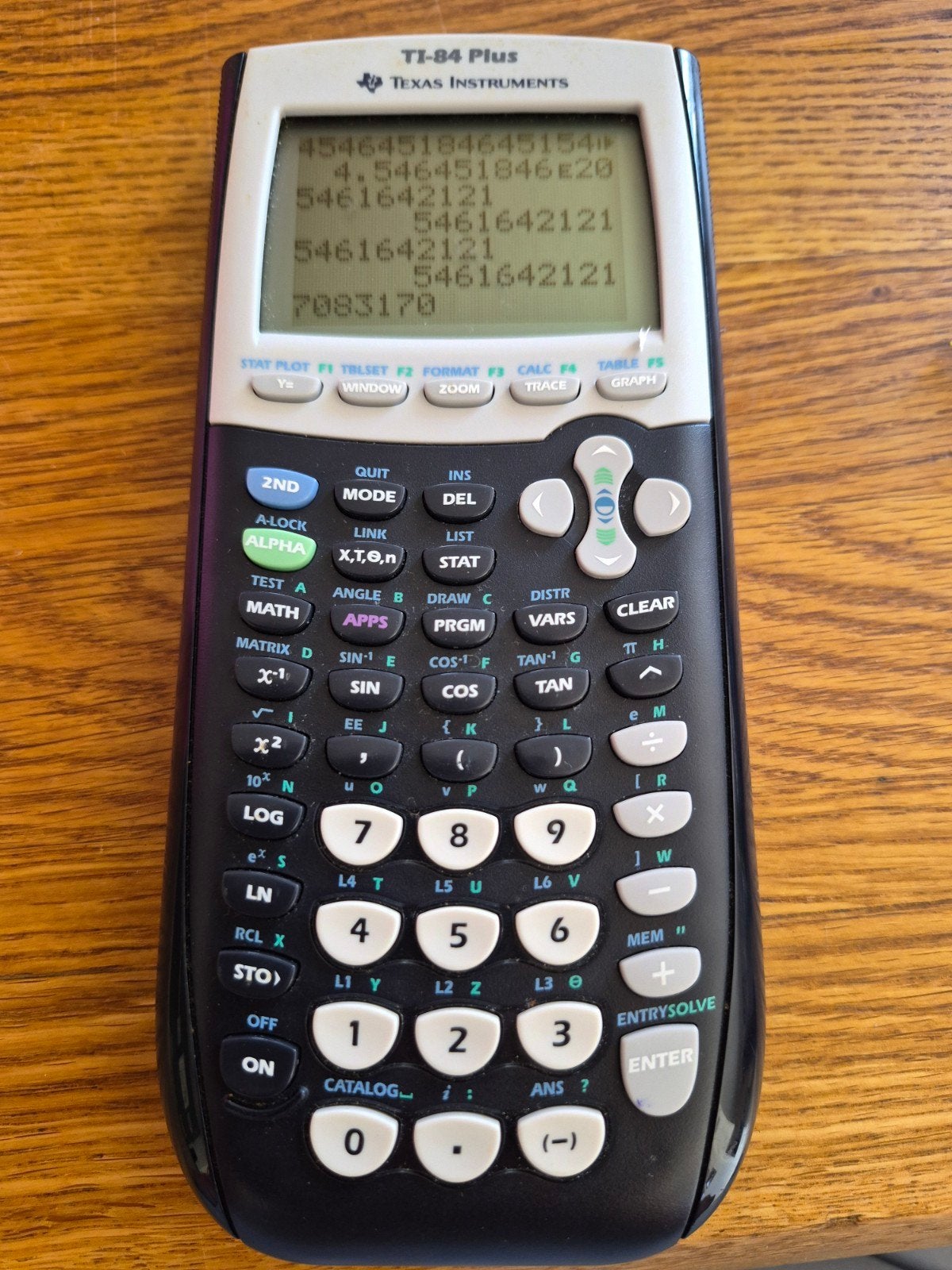 Texas Instruments Grafische Rekenmachine, TI 84 Plus, Ophalen of Verzenden, Grafische rekenmachine, Zo goed als nieuw